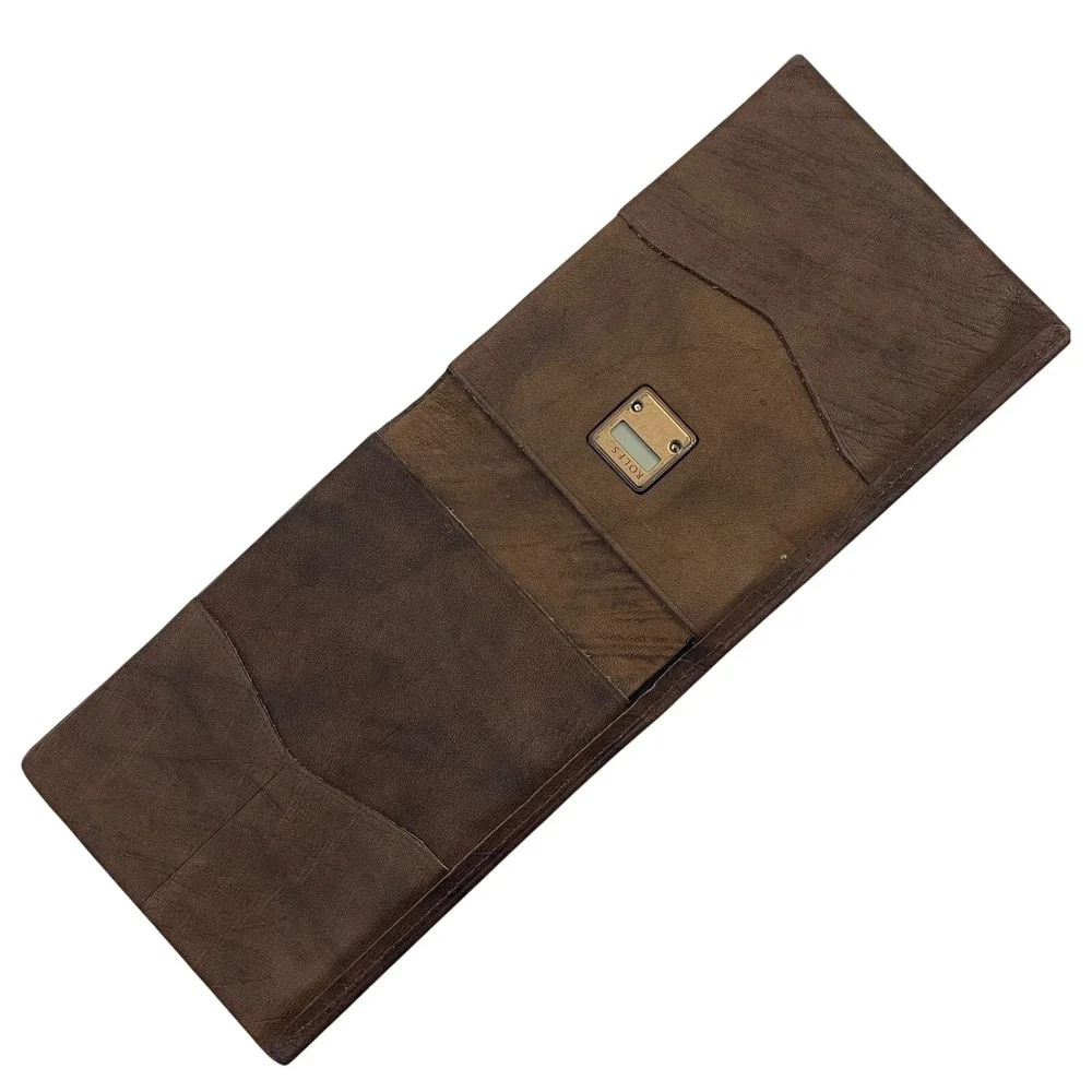 Rolfs Mens Leather Wallet Brown‎ 4.5